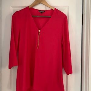 Hot pink express blouse